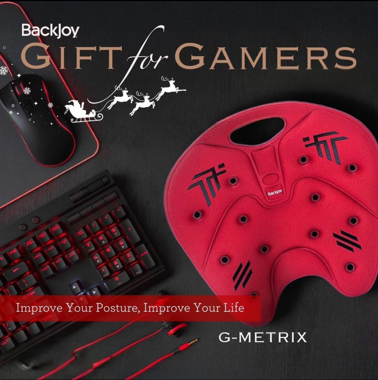 SitSmart Core Traction G·MetriX | Anime-Inspired Seat for Gamers